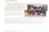 Causas Madre África: Con 750 euros al mes, desayuno y comida … · 2015. 5. 6. · Causas Madre África: Con 750 euros al mes, desayuno y comida para 100 niños La Escuela Wende