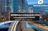 Presentación de PowerPoint · 2019. 1. 15. · Trabajo conjunto PROMOCIÓN INTERNACIONAL. PROCOLOMBIA.CO •Directorio de distribución física internacional ... •Aspectos logísticos