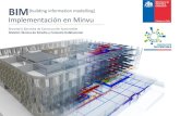 BIM[building information modelling] Implementación en Minvu · Desarrollar las acciones necesarias para lograr implementar la metodología BIM, para los proyectos públicos al 2020,