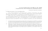 La Constitución de Moca de 1858 inspiración del Gobierno ...diciembre del 1854”, suscrito por Tomás Bobadilla, Francisco Xavier Abreu, Juan Nepomuceno Tejera, Miguel Lavastida,