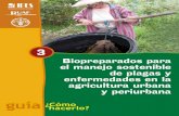 guía ¿Cómo hacerlo? · SOSTENIBLE DE PLAGAS Y ENFERMEDADES EN LA AGRICULTURA URBANA Formas de acción de los biopreparados Formas de preparación de los biopreparados 4.2.1 4.2.2