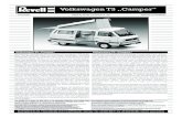 07344 Volkswagen T3 Camper Low - Revell · 2020. 8. 31. · ska overh/des_ Kniv og fil 'il ofyorning of delene 121; gumróind, tope og 'aiklemnet at de de klabede (3) enkeltdele nastikde