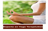 Experto en Yoga Terapéutico...Este curso pone a disposición de los profesionales del Yoga y de Ciencias de la Salud de una formación especializada que puedan utilizar en la práctica