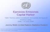 Ejercicios Emisiones Capital HarborEjercicios Emisiones Capital Harbor Taller Técnico sobre Compilación de Cuentas de Agua en América Latina Chile, 1-4 Junio 2009 Jeremy Webb (United
