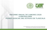 Presentación de PowerPointtsjtlaxcala.gob.mx/transparencia/Fracciones_a66/II/Inf... · 2021. 3. 1. · Manual de los Juzgados Laborales; se realizaron lineamientos referentes a los