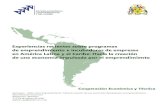 Experiencias recientes sobre programas de emprendimiento e ...s017.sela.org/media/2303968/experiencias-recientes... · de emprendimiento en América Latina y el Caribe, en el cual