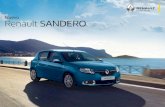 Nuevo Renault SANDERO · 2015. 5. 28. · El Nuevo Sandero fue pensado para disfrutarlo todo los días. El Sistema Media Nav es el corazón de la mejorada ergonomía interior. Un