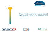 Termómetro Laboral Coquimbo Diciembre 2020 · 2021. 2. 10. · El Observatorio Laboral para la Región de Coquimbo (OLR-C), se encuentra integrado en la red de Observatorios Laborales