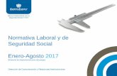 Normativa Laboral y de Seguridad Social Enero-Agosto 2017 · 2017. 9. 4. · RESOLUCIÓN de 19 de Enero de 2017, de la Subsecretaría, por la que se modifica el Tribunal calificador