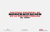 POLÍTICA NACIONAL DE MODERNIZACIÓN...4 Corporación Latinobarómetro: Informe de Prensa Latinobarómetro 1995-2011. Lima, 2012. 5 Según cifras del Instituto Nacional de Estadística