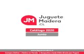 Catálogo 2020 Junio - Juguetes Madera Chile€¦ · Motricidad Fina. Código: MOT No se puede elegir diseño, se envía surtido al azar. Base: 10 cm x 9 cm Alto: 11 cm. Flauta Grande.
