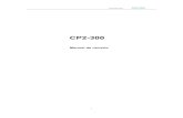 CP2-300 · 2020. 11. 26. · Manual de usuario CP2-300 Introducción ¡Gracias por elegir UTEPO! Este manual de usuario está diseñado para guiarlo a través de la instalación,