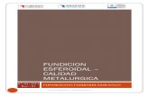 FUNDICION ESFEROIDAL – CALIDAD METALURGICA · 2014. 4. 7. · Páginas 103 y 104: Atribuyendo todas las diferencias de la figura 74 a la calidad metalúrgica, las fundiciones esferoidales