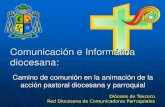 Comunicación e Informática diocesana · 2020. 11. 3. · •Es una herramienta para la acción y animación pastoral . •Es respuesta a las necesidades de comunicación de acuerdo