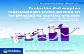 Cuarto Trimestre 2011 Estudios Inormes - Argentina.gob.ar 4... · 2018. 2. 5. · Respecto del mismo trimestre de 2010, el crecimiento del empleo formal se generalizó en toda la