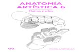 ANATOMÍA particularidades anatómicas que determinan ......ANATOMÍA ARTÍSTICA 6 Las extremidades —las manos y los pies— presentan unas MICHEL LAURICELLAparticularidades anatómicas
