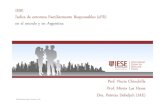 IESE Índice de entornos Familiarmente Responsables (eFR ......© IESE Business School -Barcelona -2011 Página 10 Participación en el estudio mundial IFREI Con niños Sin niños