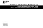 MANUAL DE FUNCIONAMIENTO · 2021. 2. 8. · VAM350~2000FB Intercambiador de Calor Total HRV (Ventilación de Reclamo de Calor) 4P333250-1A – 2012.11 Manual de funcionamiento 4 Funcionamiento