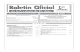 Boletín OficialBoletín Oficial · 2009. 12. 17. · el conocimiento del contenido íntegro de los mencionados actos y constancia de tal conocimiento, en horario de 9 a 14 horas,