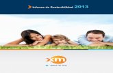 Informe de sostenibilidadinformesanuales.xm.com.co/2013/SitePages/sostenibilidad/... · 2014. 6. 10. · Informe De Sostenibilidad 2013 10 Promesa de Valor El dinamismo de los mercados,