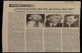 ¿Generacióndel50,poetas · ñiz, Lauro Olmo, Martín Re-cuerda-, cuento -Ignacio Alde-·coa,. Medardo Fraile, Daniel Suelro- seencuentra ungrupo ·de poetas, numeroso en canti-dadeimportanteencalidad,