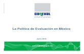 La Política de Evaluación en México - Iniciosepaf.jalisco.gob.mx/sites/sepaf.jalisco.gob.mx/files/...(Microsoft PowerPoint - Pol\355tica Eval M\351xico_150615 final) Author User