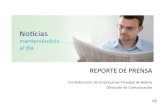 REPORTE DE PRENSA2018/03/29  · CEPB 29/03/2018 Confederación de Empresarios Privados de Bolivia • Privados rechazan propuesta de alza salarial del 10% El sector privado señala