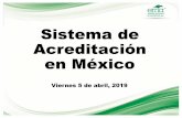 Entidad Mexicana de Acreditacion A.C.€¦ · de Normalización y por la Secretaría de Economía. Normas internacionales ISO 1 'EC CODEX UIT Normas de Emergencia . ema entidad mexicana
