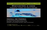Portada bienvenido a casaeuroscena.es/descargas/file_179_Dossier de prensa... · 2017. 1. 18. · Bienvenido a casa Pequeño Teatro de Morondanga RECULL DE PREMSA EL Canal (Factoria