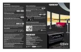 Créalo - ONKYO Asia and Oceania Website...Créalo Cine para el hogar redefinido por Onkyo. Productos de audio y video 2005-2006 Catalog No. 05C12 01-0510 E GLOSARIO T ECNOLOGÍA THX