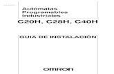 C20H, C28H, C40H · 2014. 4. 17. · Introducción Sección 1 4 1--2 Funciones del autómata programable El autómata es el dispositivo del sistema de control que controla directamente