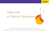 Diplomado en Pastoral Universitaria - CELAM · 2019. 11. 21. · Desarrollar formas creativas y pedagógicas para evangelizar el sector universitario mediante el conocimiento de temas