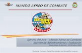 MANDO AEREO DE COMBATE - Ministerio Defensa...MANDO AEREO DE COMBATE Ejército del Aire –Mando Aéreo de Combate Sección de Adiestramiento y Evaluación Base Aérea de Gando, 23