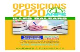 OPOSICIONS 2020 - ANPE Balears 4 ANPE/Oposicions 2020 participació (83,06 €) o fotocòpia compulsada del document que acrediti estar exempt de pagament. • Si es cau, dictamen