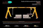 Equipo de Entrenamiento de Aparejos - EDIBON · 2019. 10. 3. · 2 El Equipo de Entrenamiento de Aparejos, “RGT”, ha sido diseñado para el estudio de técnicas para mover cargas
