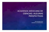 ACADEMIA MEXICANA DE CIENCIAS: ALGUNAS PERSPECTIVAStransdisciplinario.cinvestav.mx/Portals/... · 2014. 5. 19. · China, Brasil, etc.) y a mantener constante nuestra participación