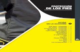 PROTECCIÓN DE LOS PIES · 2014. 11. 25. · Protección reforzada de los dedos de los pies. Suela con puntera deTPU Salvo LANTANA - NAVARA Suela de composite antiper-foración ultra