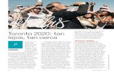 Toronto 2020: tan lejos, tan cerca · 2020. 10. 31. · Ensayos sobre el cine y su tiempo en México (2017) y España (2020). Modigliani y compañía en París ra arriesgada y una
