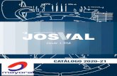 CATÁLOGO 2020-21mayoralsi.es/img/cms/FOTOS WEB/JOSVAL 2020 MAYORAL.pdf · 2020. 11. 17. · CATÁLOGO 2020-21. Compresores de Pistón 4 - Serie CLASSIC 6 - Serie AUTÓNOMOS 10 -