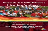 Principios y lineamientos para la nueva constitución del Ecuador Por un Estado ... · nueva constitución del Ecuador Por un Estado Plurinacional, Unitario, Soberano, Incluyente,