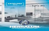 En Herralum somos una empresa 100% mexicana, líder a nivel …alubauglass.com/pdfs/Catalogo Herralum.pdf · 2018. 9. 22. · En Herralum somos una empresa 100% mexicana, líder a