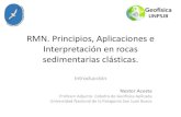 RMN. Principios, Aplicaciones e Interpretación en rocas ...2020/07/01  · • ACOSTA N. (2008). Análisis de Resonancia Magnética Nuclear para caracterización de reservorios continentales