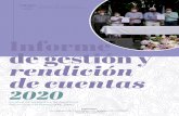 Informe de gestión y rendición de cuentas€¦ · Bogotá D.C., Colombia Enero de 2021. 2 TABLA DE CONTENIDO Tabla de contenido Introducción 5 1. Planeación estratégica de la