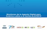 Monitoreo de la Agenda Digital para América Latina y el ...los Planes de acción sobre la sociedad de la información en América Latina y el Caribe: eLAC2007 (Río de Janeiro, 2005),