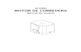 AC2000 MOTOR DE CORREDERA - Portagal...1 1 4. 4 f 0. 2 19 0 4h 10 29 0-Figure 3 4.3 Procedimiento de instalación. 4.3.1 Trabajos de preparación antes de la instalación. Asegúrese