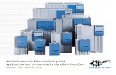Variadores de frecuencia para aplicaciones en armario de distribución · 2021. 5. 7. · Los variadores de frecuencia de la serie NORDAC PRO SK 500E están disponibles para motores