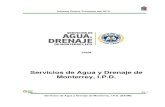 Servicios de Agua y Drenaje de Monterrey, I.P.D. · 2018. 8. 15. · Informe Cuarto Trimestre del 2013 Servicios de Agua y Drenaje de Monterrey, I.P.D. (SADM) 45.3 Durante los meses