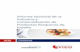 Informe Sectorial de la Industria y Comercialización de Productos Pesqueros de … · 2020. 10. 27. · 3 Informe Sectorial de la Industria y Comercialización de Productos Pesqueros