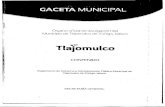 Tlajomulco - Orden Jurídico Nacionalordenjuridico.gob.mx/Documentos/Estatal/Jalisco/Todos los... · 2010. 6. 15. · Tlajomulco.1111 CONTENIDO Reglamento de Gobierno yAdministración