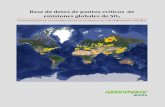 Base de datos de puntos críticos de emisiones globales de SO...contaminantes clave y causante de innumerables muertes en todo el mundo por contaminación del aire. Existe un mapa